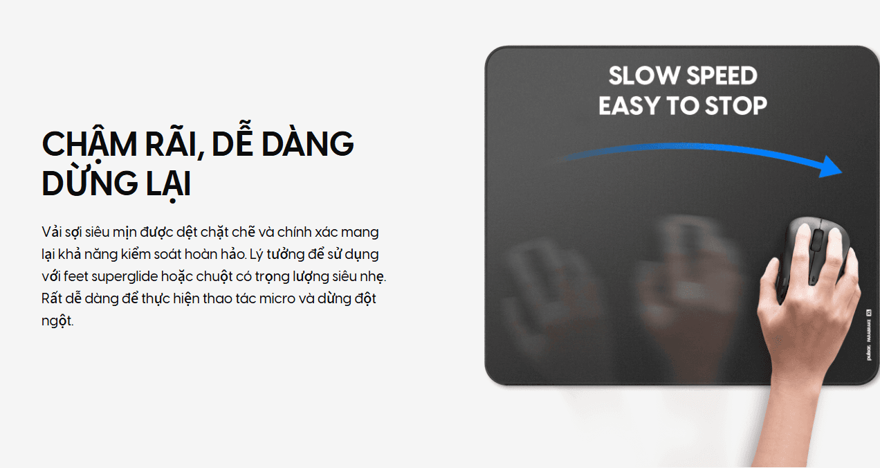 Bàn di chuột Pulsar ParaBrake V2 Mouse Pad XL Black 5