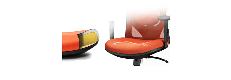 Ghế Công Thái Học Ergonomic Sihoo M18-031 Grey 4