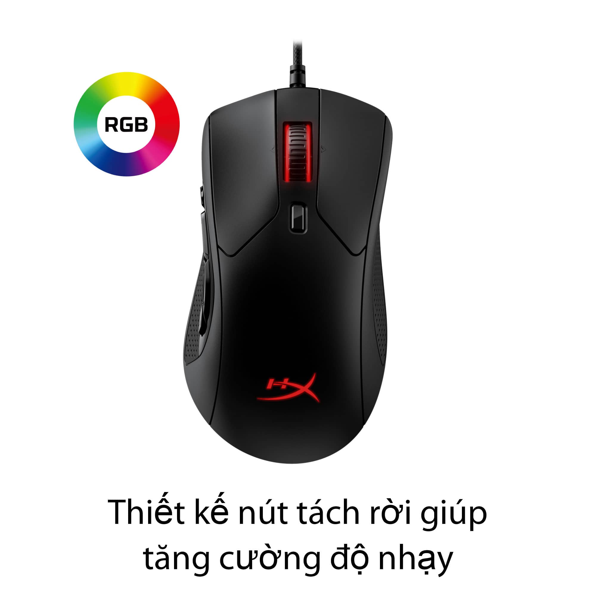 Chuột Gaming có dây HP HyperX Pulsefire Raid 3