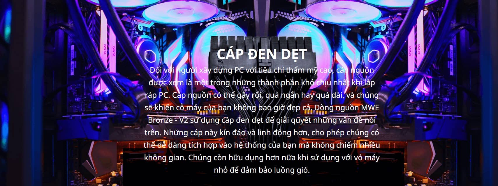 Nguồn máy tính Cooler Master MWE V2 230V 650 650W Plus Bronze (80 Plus Bronze/Màu Đen)