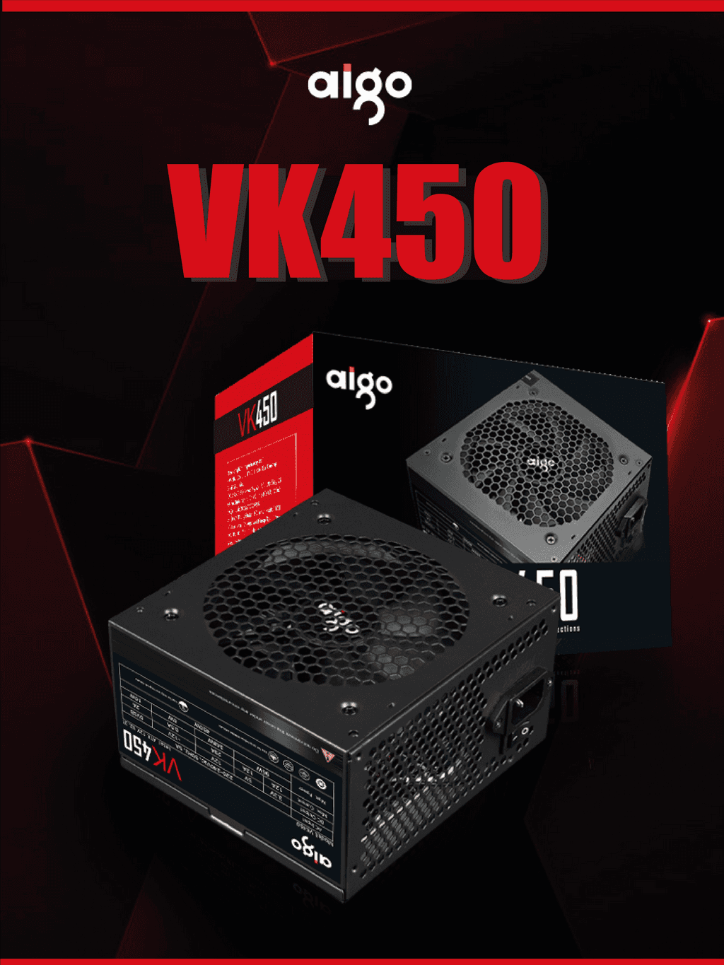 Nguồn máy tính AIGO VK450 - 450W