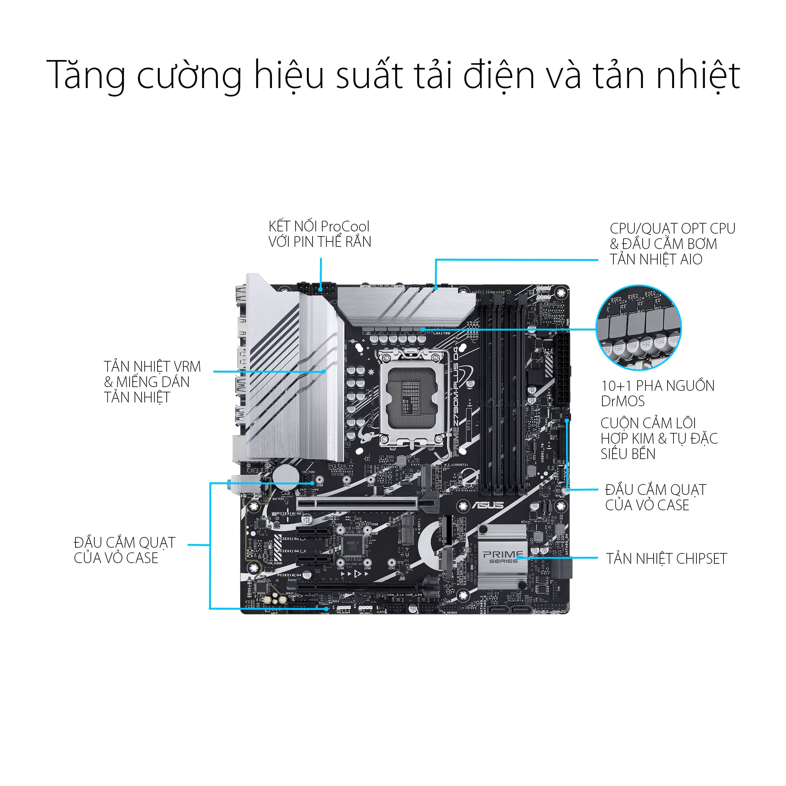 Mainboard ASUS PRIME Z790M-PLUS D4-CSM