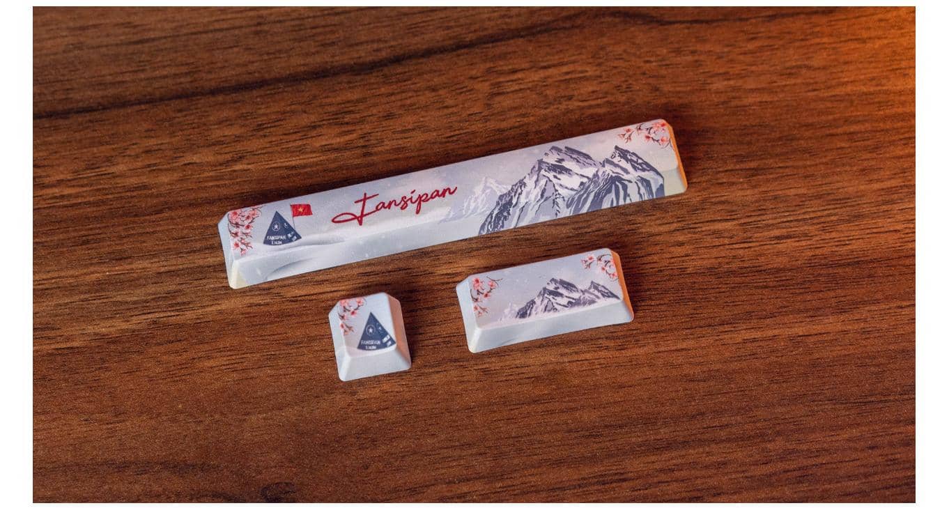 Bàn phím cơ không dây Edra EK361W Snow Yellow Switch (Gray-White) 4