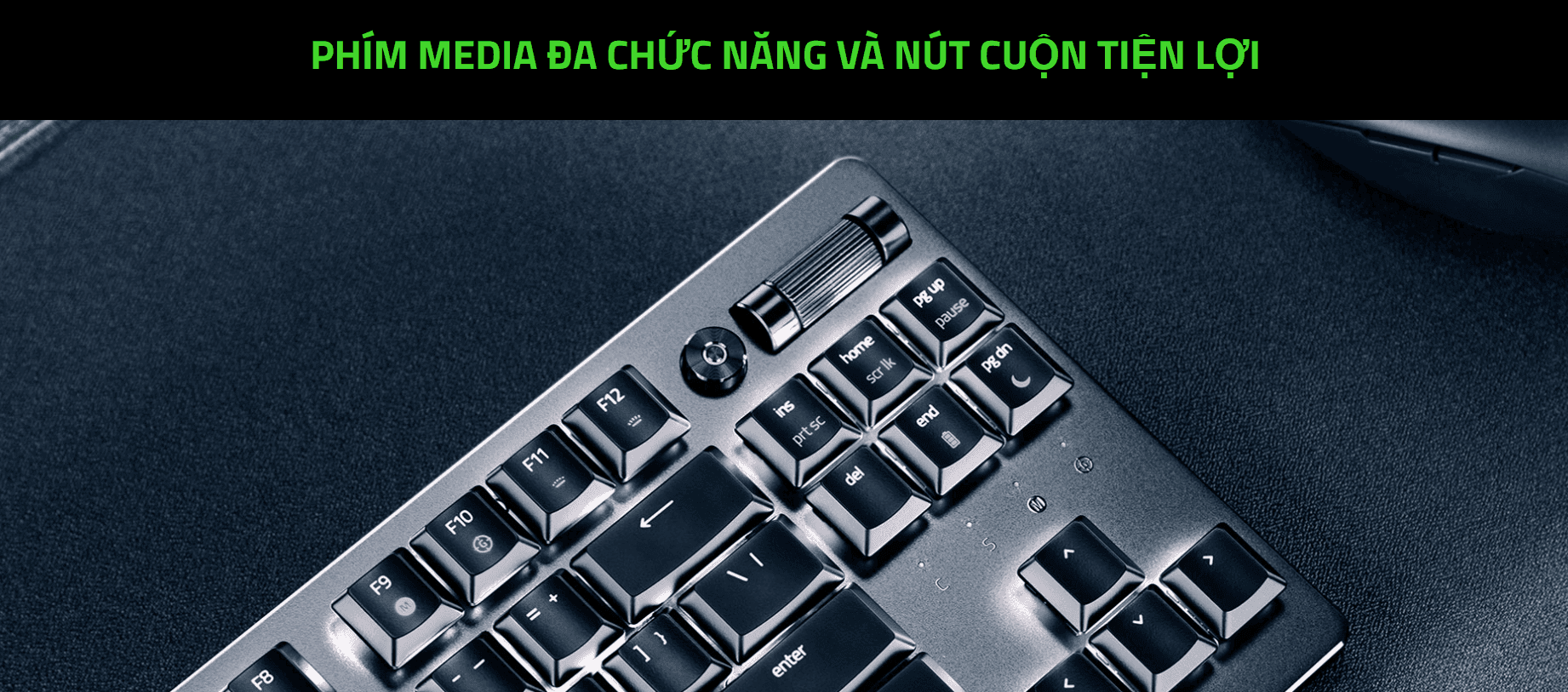 Bàn phím Gaming Razer DeathStalker V2 Pro Tenkeyless - White Edition 9