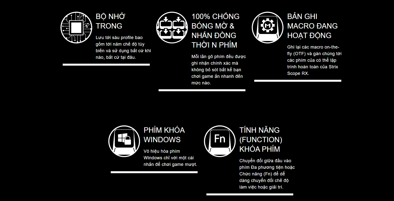 ASUS ROG Strix Scope RX PBT 9