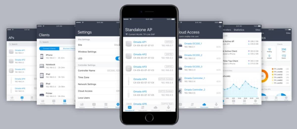 Access Point Gắn Trần TP-Link EAP245 AC1750 6