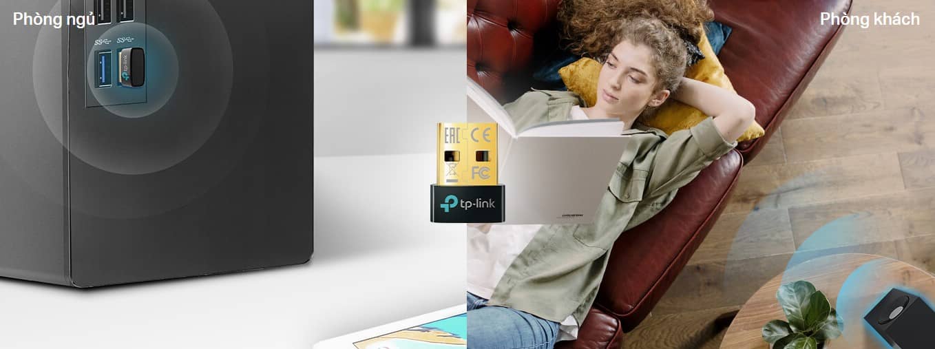 Thiết bị kết nối Bluetooth 5.0 TP-Link UB500