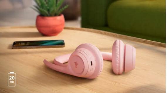 Tai nghe không dây Logitech Zone 300 Off-White ảnh 4