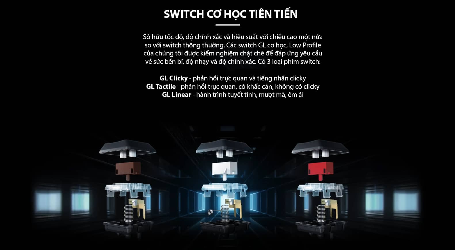 Bàn phím Logitech G913 TKL Lightspeed Wireless RGB Red Linear switch 5