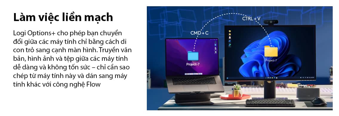 Chuột không dây Logitech MX Master 3S Graphite (USB/Bluetooth) (910-006561) 7