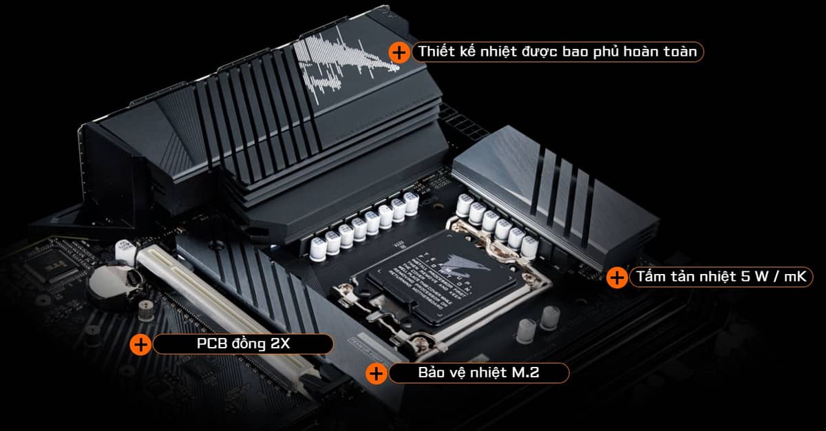Mainboard Gigabyte Z690M AORUS ELITE DDR4 - HACOM 3