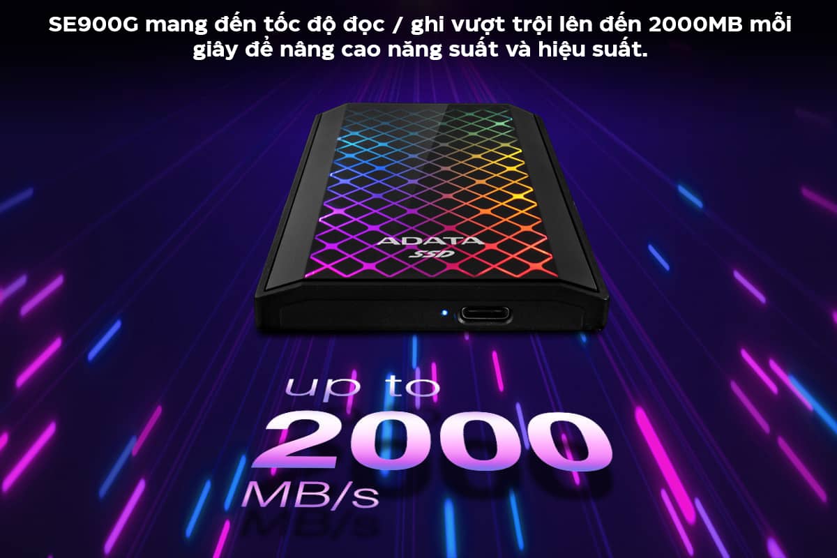 Ổ cứng di động SSD Adata ASE900G