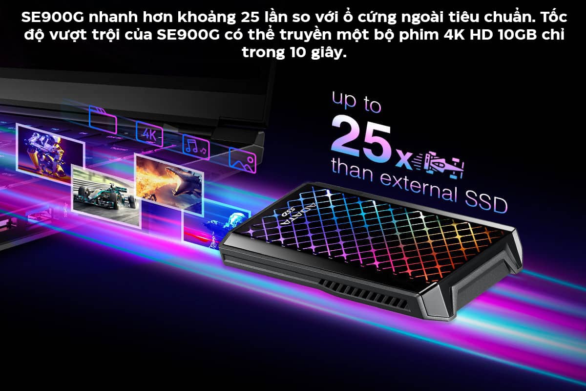 Ổ cứng di động SSD Adata ASE900G