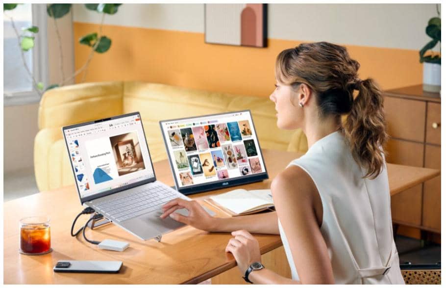 Laptop Asus VivoBook S15 S5507QA-MA089WS (Snapdragon X1E-78-100/32GB RAM/1TB SSD/15.6 3K Oled/Win11/Bạc) 4