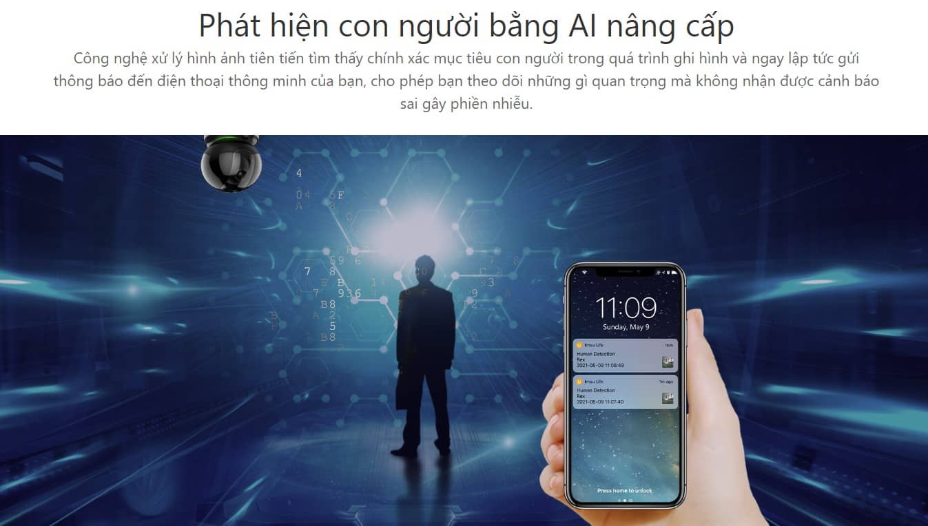 CAMERA IP WIFI IMOU REX IPC-A26LP-imou