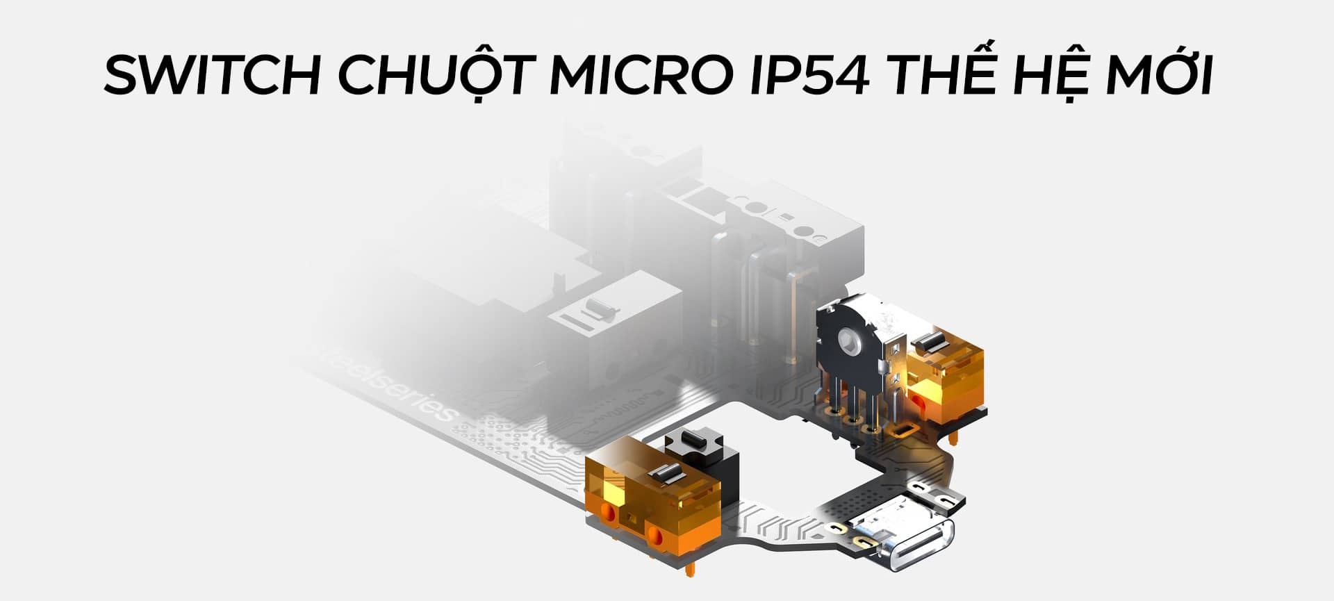 Chuột game không dây Steelseries Aerox 3 đen (USB/RGB) (62604) 5