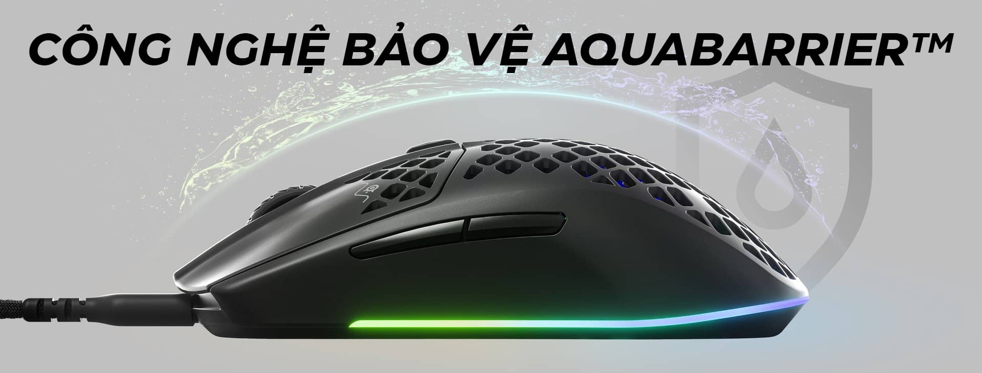 Chuột game Steelseries Aerox 3 đen (USB/RGB) (62599) 2