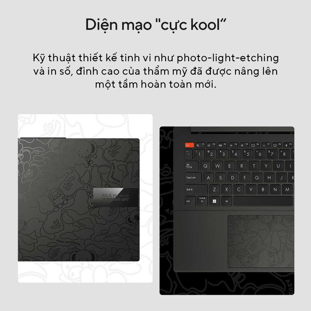 Laptop Asus VivoBook S15 Bape Edition S5504VA-MA291W