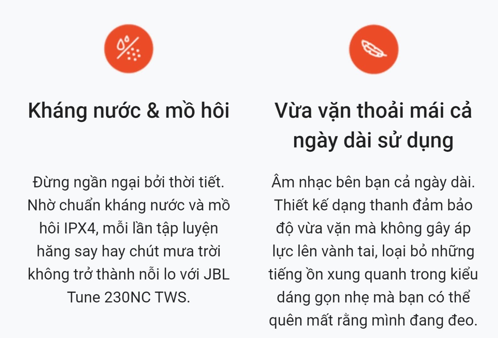 Tai nghe không dây JBL Tune T230NC TWS - True Wireless - Chống ồn chủ động