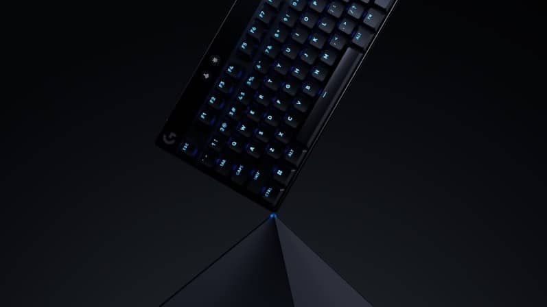 Bàn phím HE Logitech PRO X TKL RAPID (Màu Hồng) 2