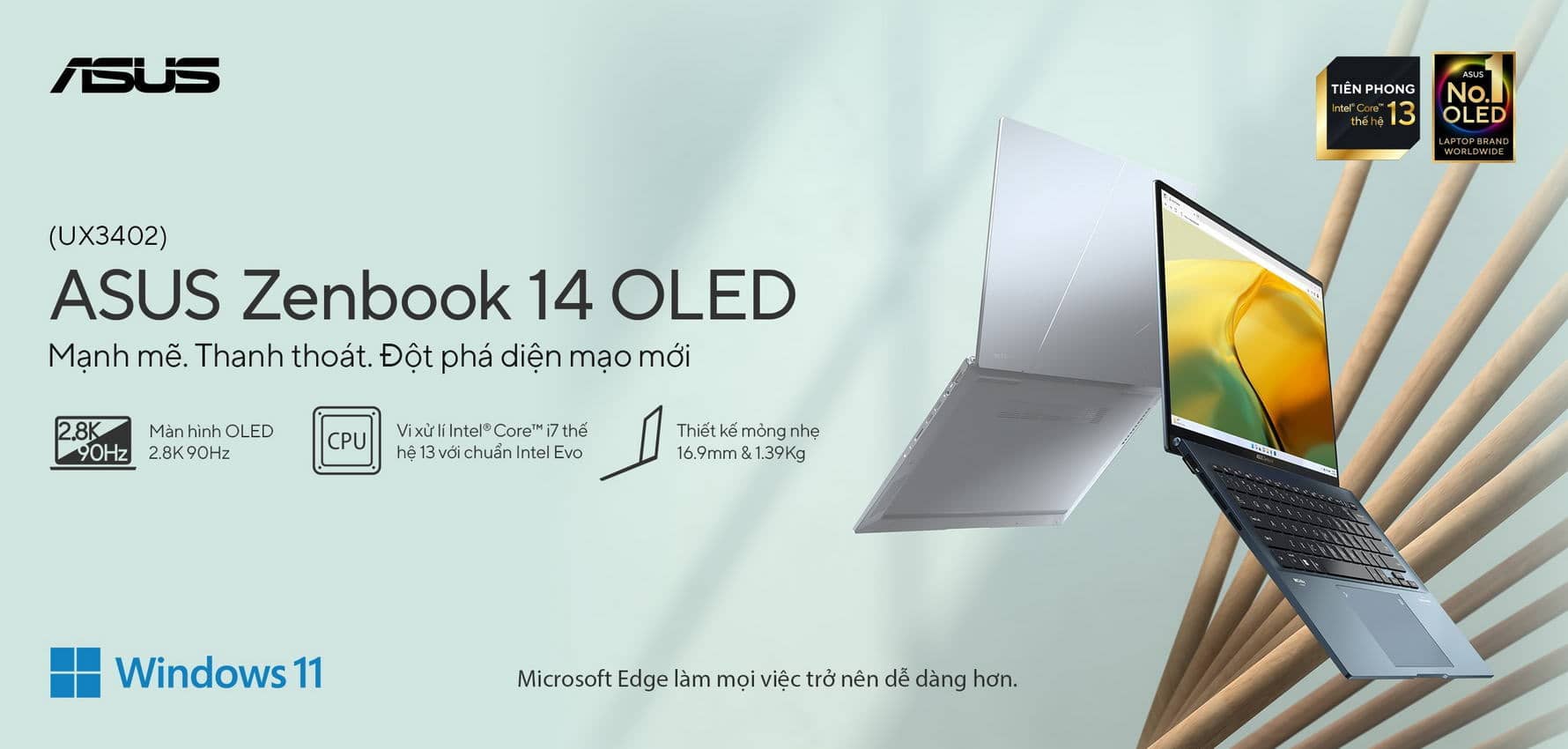 Laptop Asus ZenBook UX3402VA-