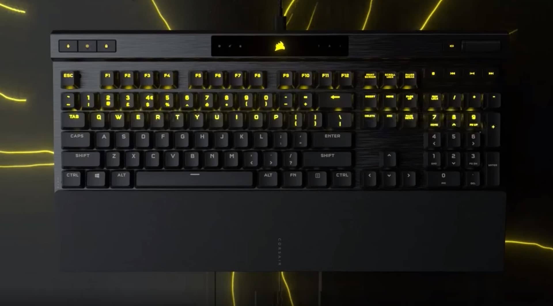 Bàn phím gaming có dây Corsair K70 PRO-WHT-OPX Silver Switch Led RGB CH-910951A-NA