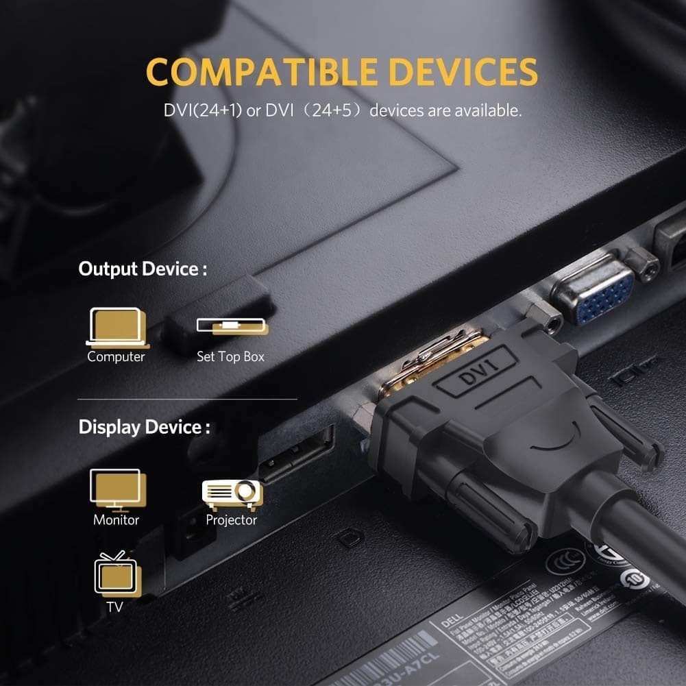 Cáp DVI to DVI 24 + 1 dài 5m Ugreen dài 5M Ugreen 11608 3