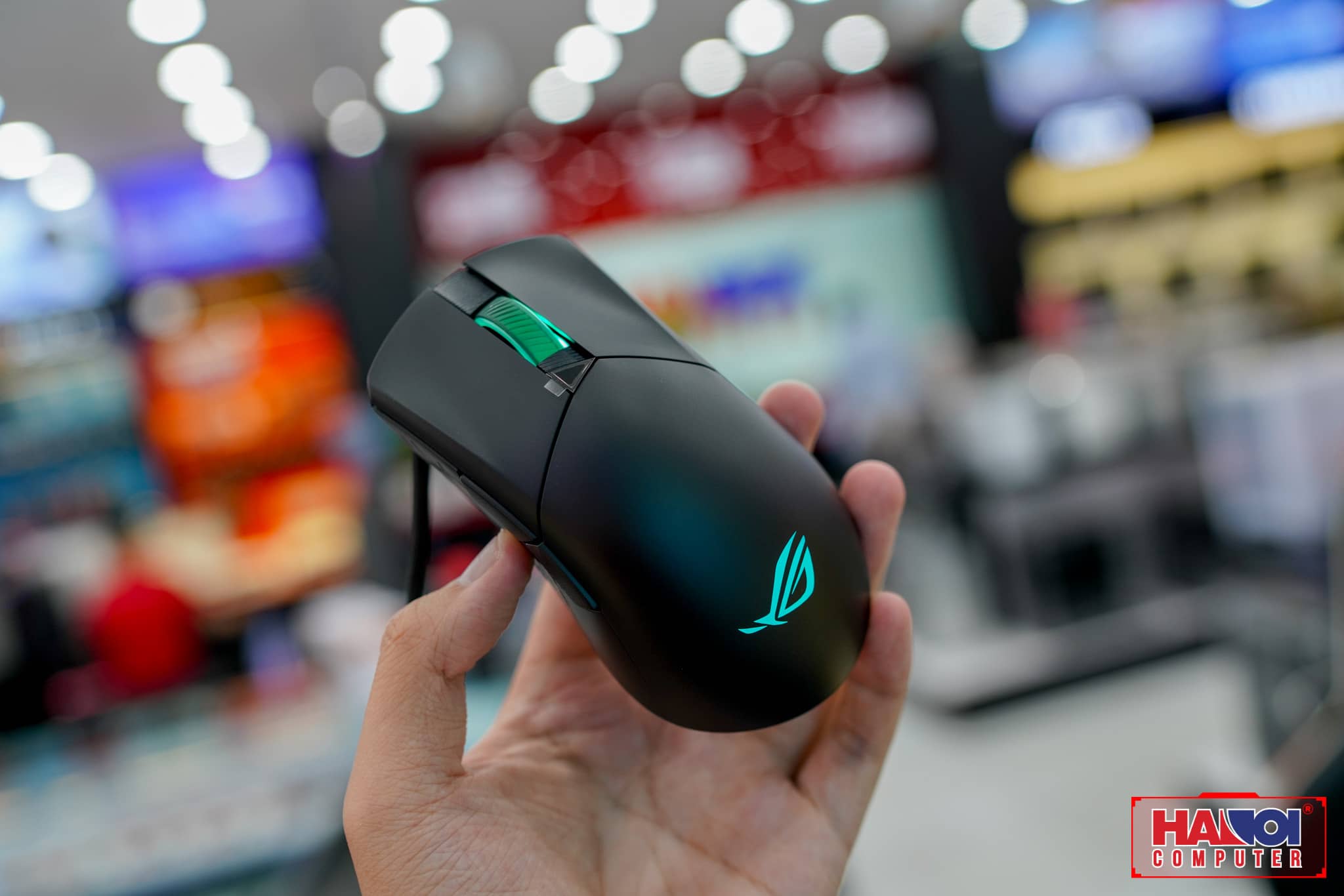 Chuột Asus ROG Gladius III (USB/RGB/màu đen) trang bị mắt cảm biến cao cấp