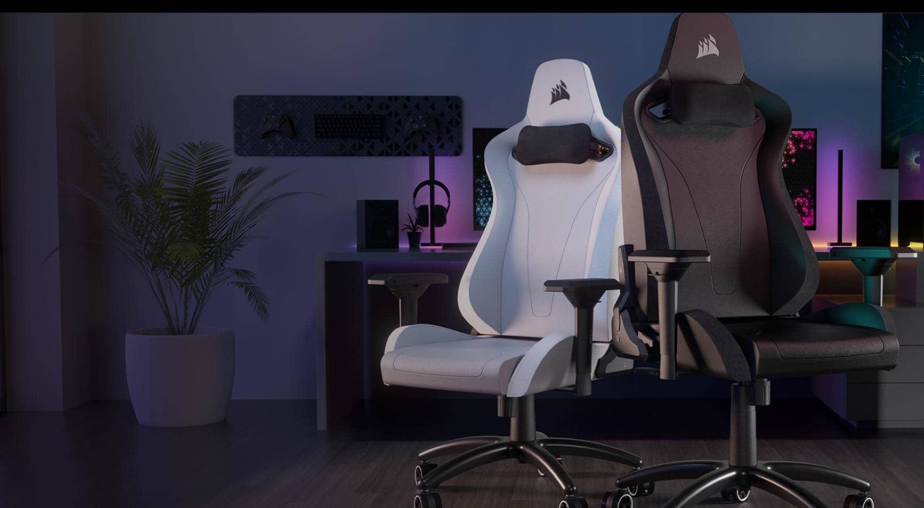 Ghế game Corsair TC200 Leatherette Black/Black ảnh 1