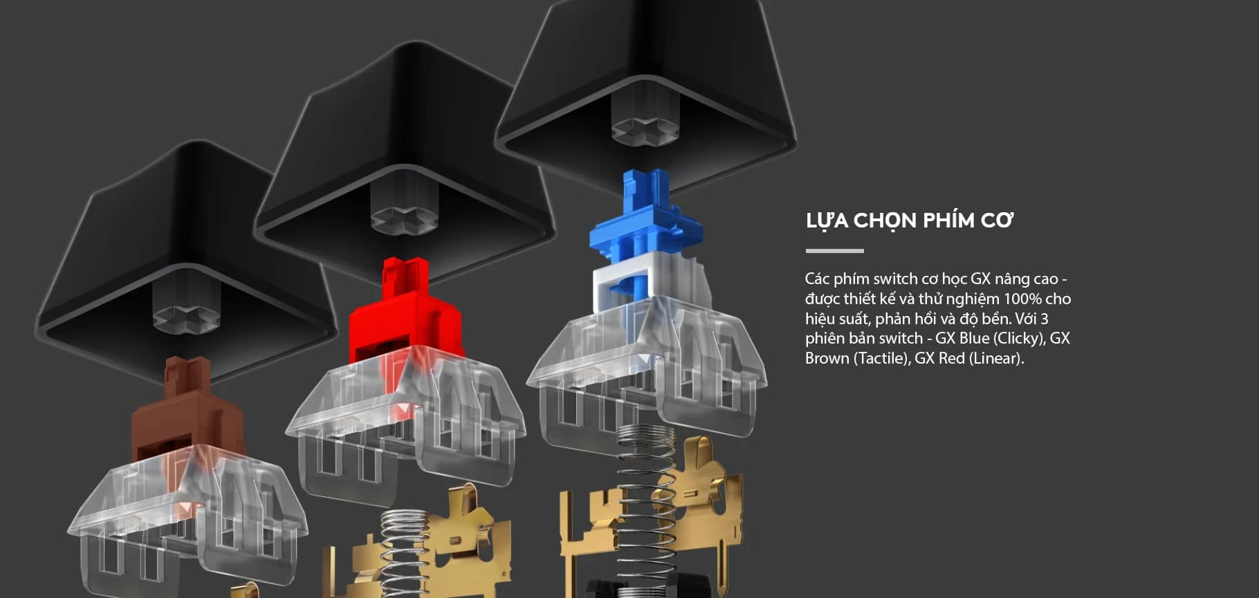 Bàn phím cơ Logitech G512 Lightsync RGB Clicky (USB/GX Blue) 4