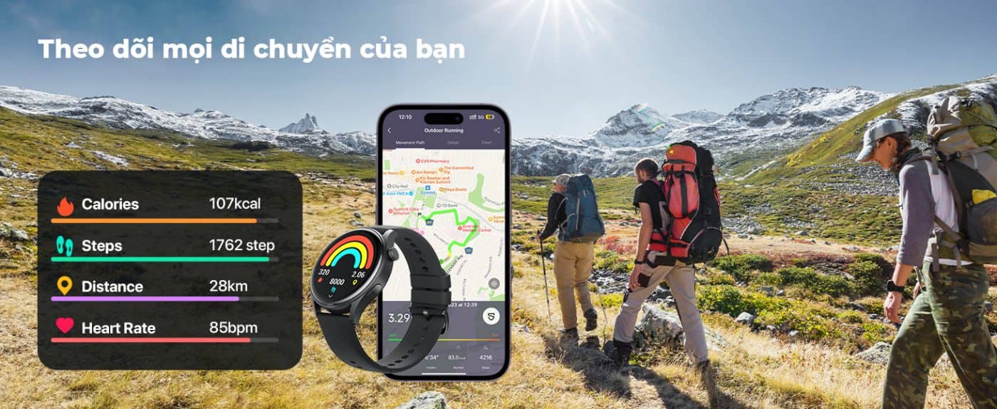 Đồng hồ thông minh SoundPEATS Watch 4 7