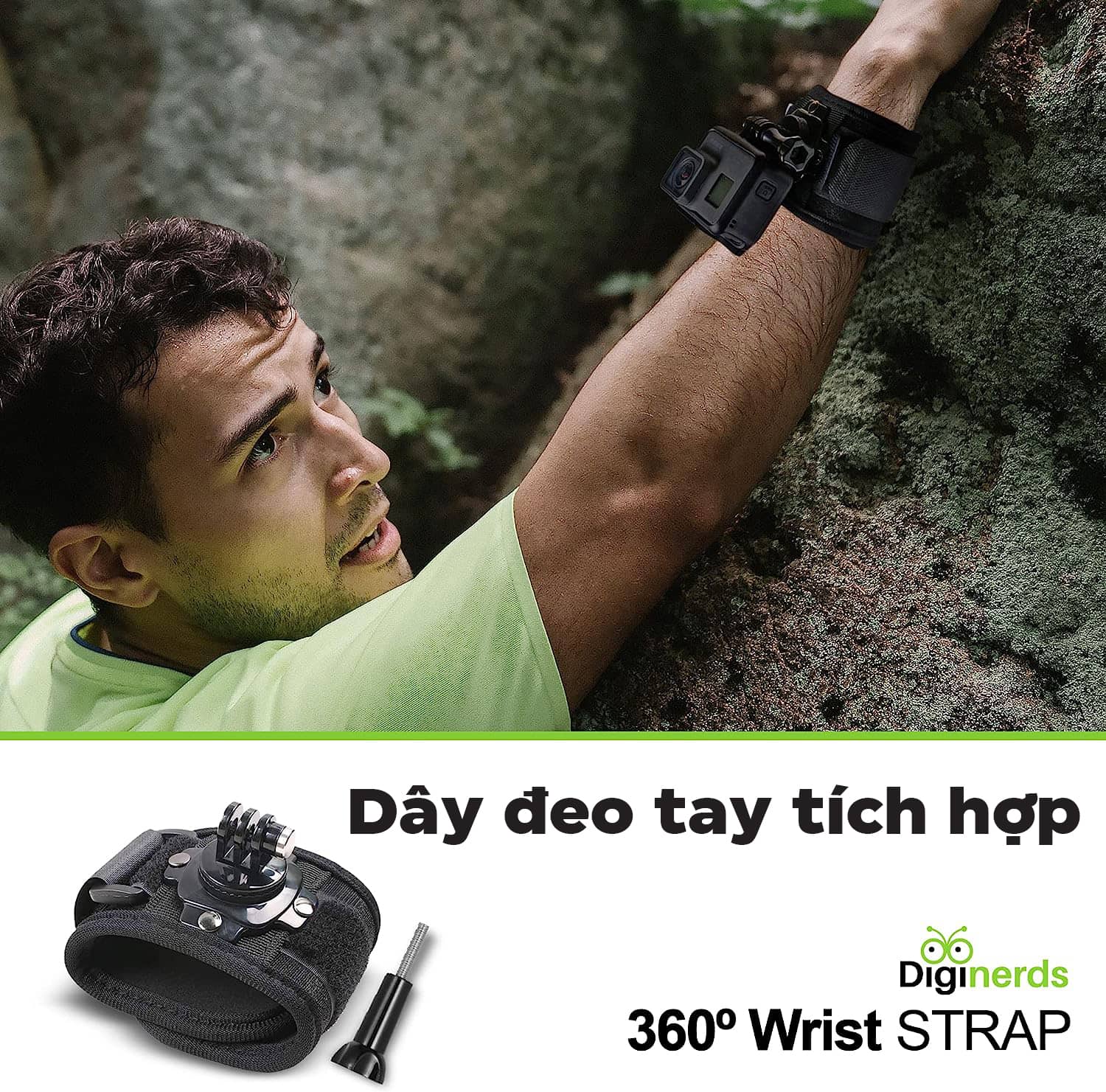 Bộ phụ kiện camera hành động DigiNerds 50-in-1 - Hỗ trợ GoPro/Insta360/DJI Osmo Action