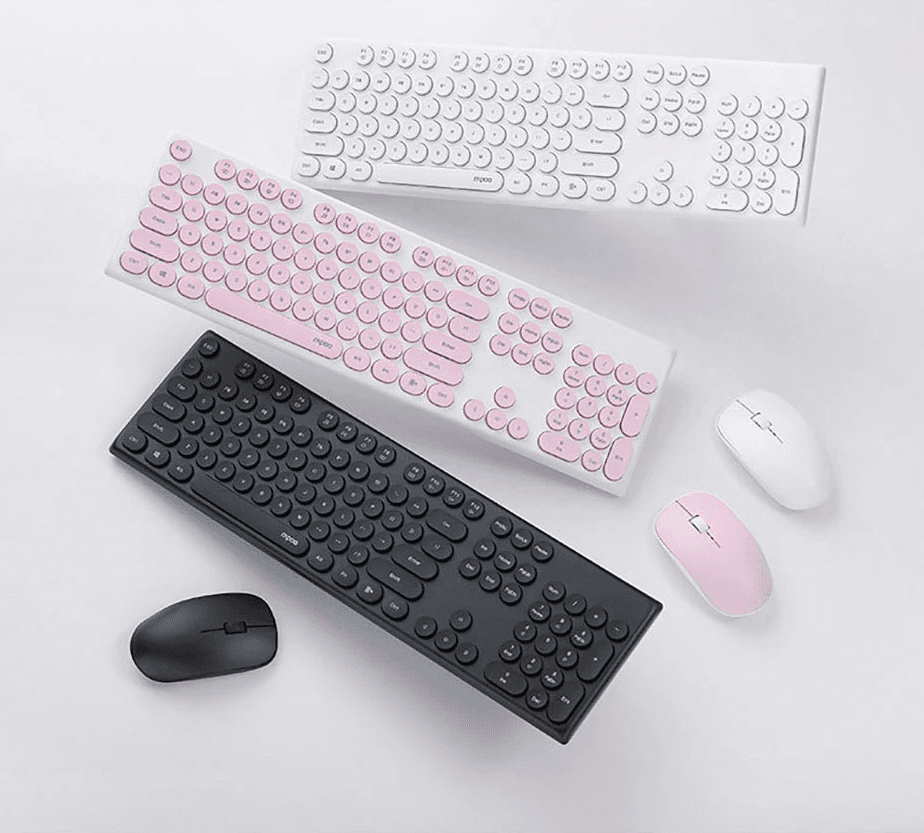 Giới thiệu Bộ Bàn phím Chuột không dây Rapoo X260 Đen (USB)