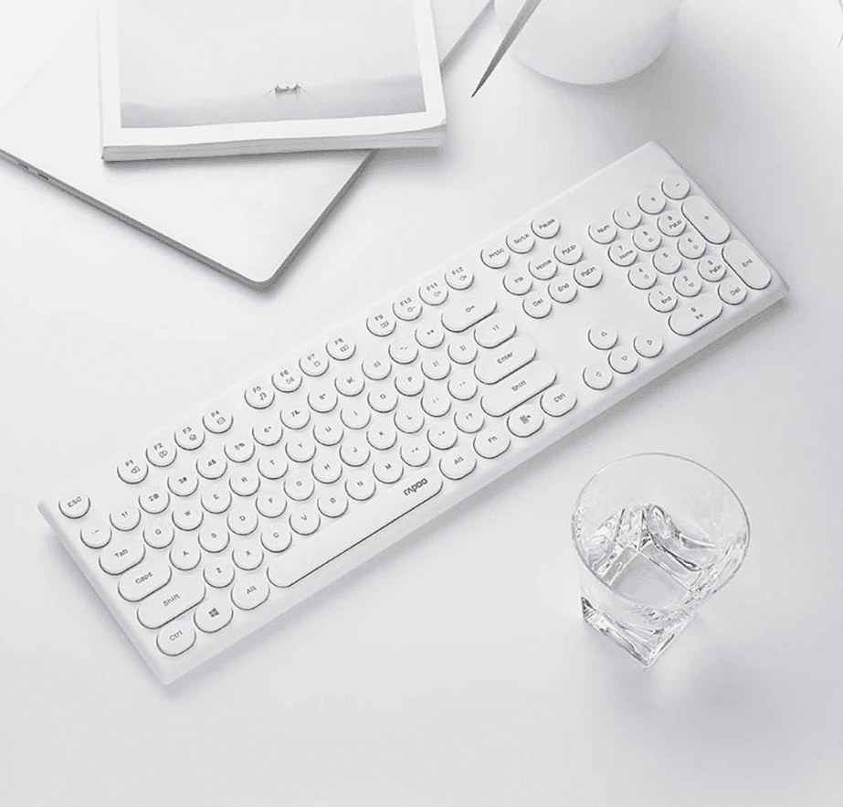 Bộ Bàn phím Chuột không dây Rapoo X260 Đen (USB) sử dụng kết nối không dây tiện lợi