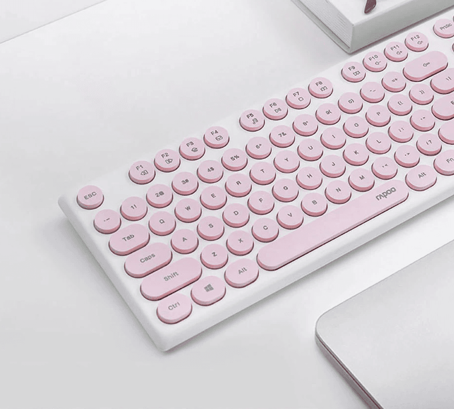 Bộ Bàn phím Chuột không dây Rapoo X260 Đen (USB) tích hợp phím multimedia