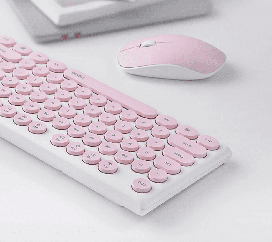 Bộ Bàn phím Chuột không dây Rapoo X260 Trắng (USB) có thời lượng sử dụng cao