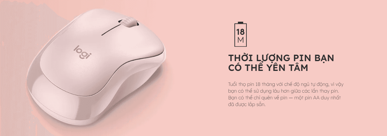 Chuột không dây Logitech M241 Silent Bluetooth Graphite (910-007416) 4