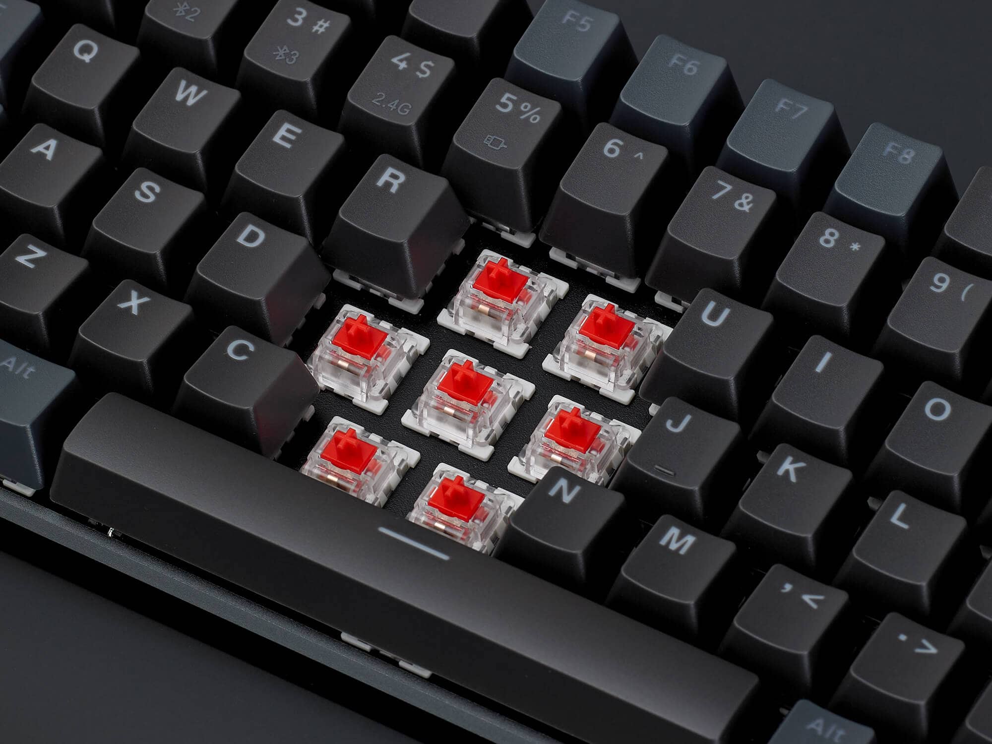 Bàn phím cơ không dây Rapoo V700-A8 Multimode DARK GREY 5