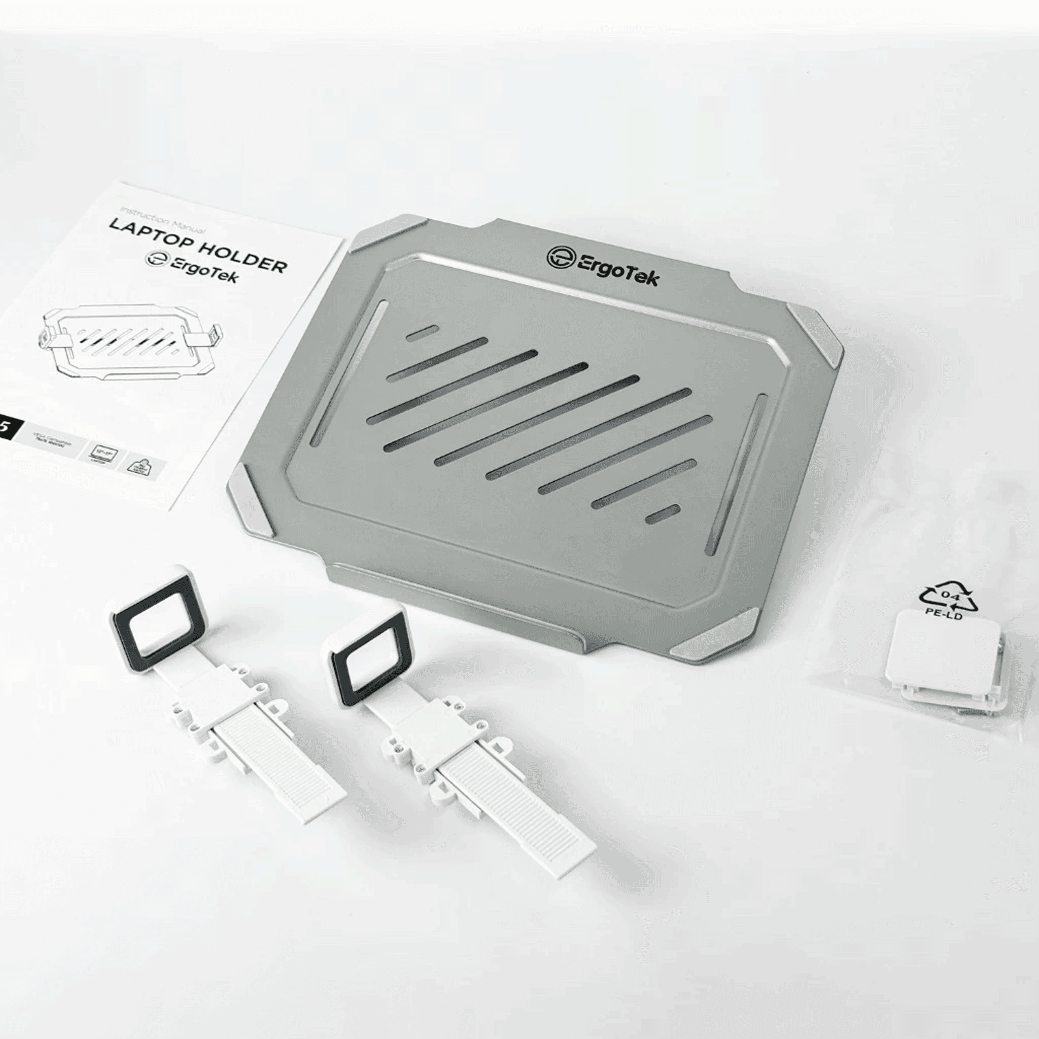 Giá Đỡ Kẹp Laptop Ergotek EP15 (10-17 inch) - Kết hợp với giá treo màn hình