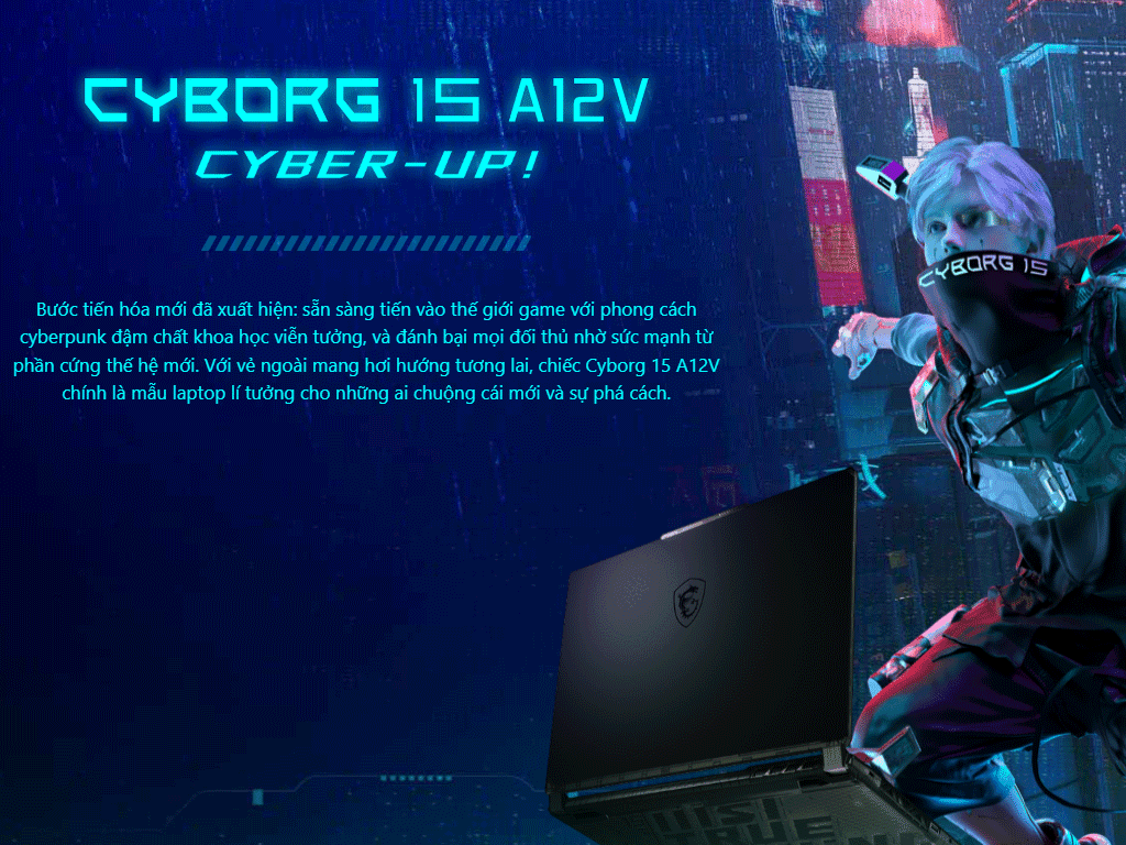 Laptop MSI Gaming Cyborg 15