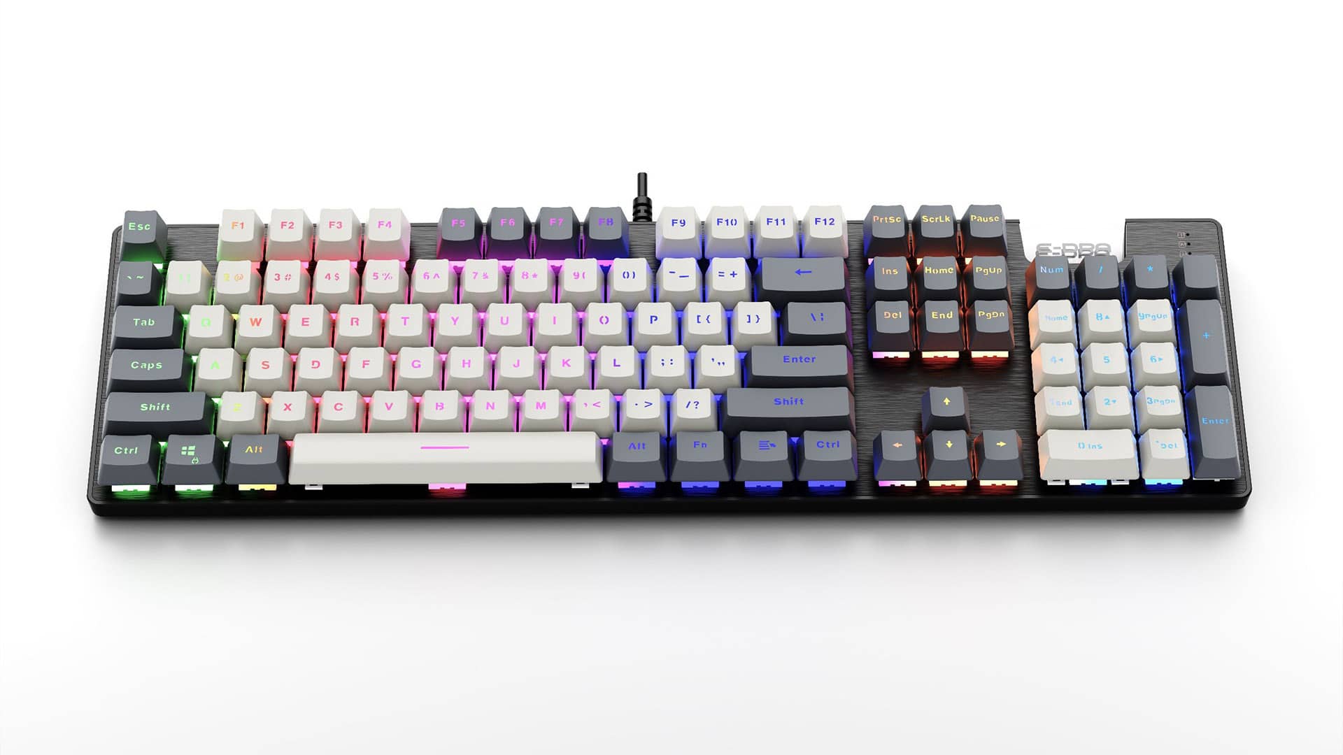 Bàn phím cơ có dây Edra EK312 2