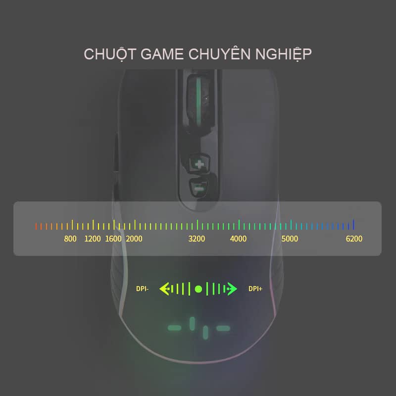 Chuột gaming có dây NEWMEN GX6