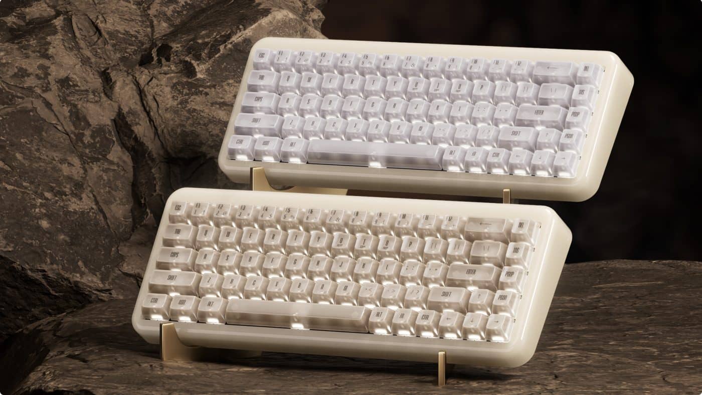 Bàn phím AKKO YU01 White Jade 1