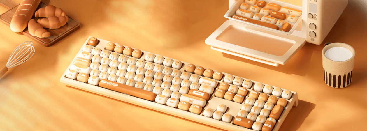 Bàn phím MonsGeek MG108B Bun Wonderland 1