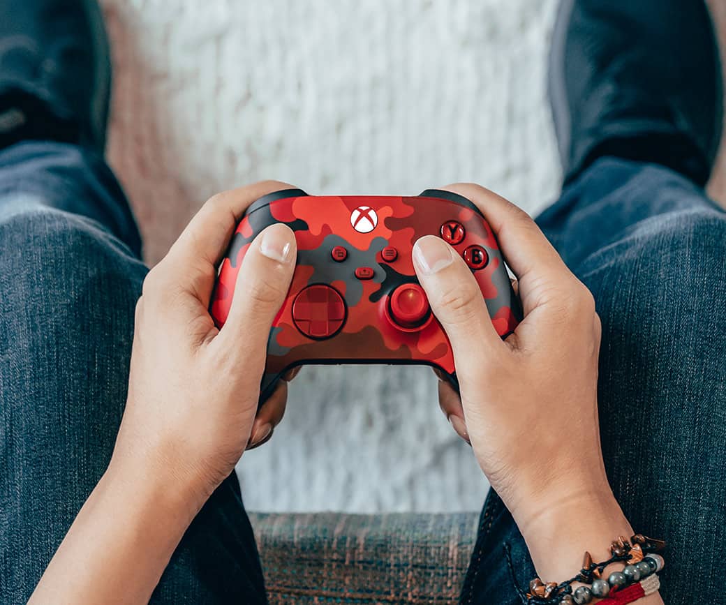 Tay cầm chơi game không dây Xbox One Series X - Daystrike Camo 2