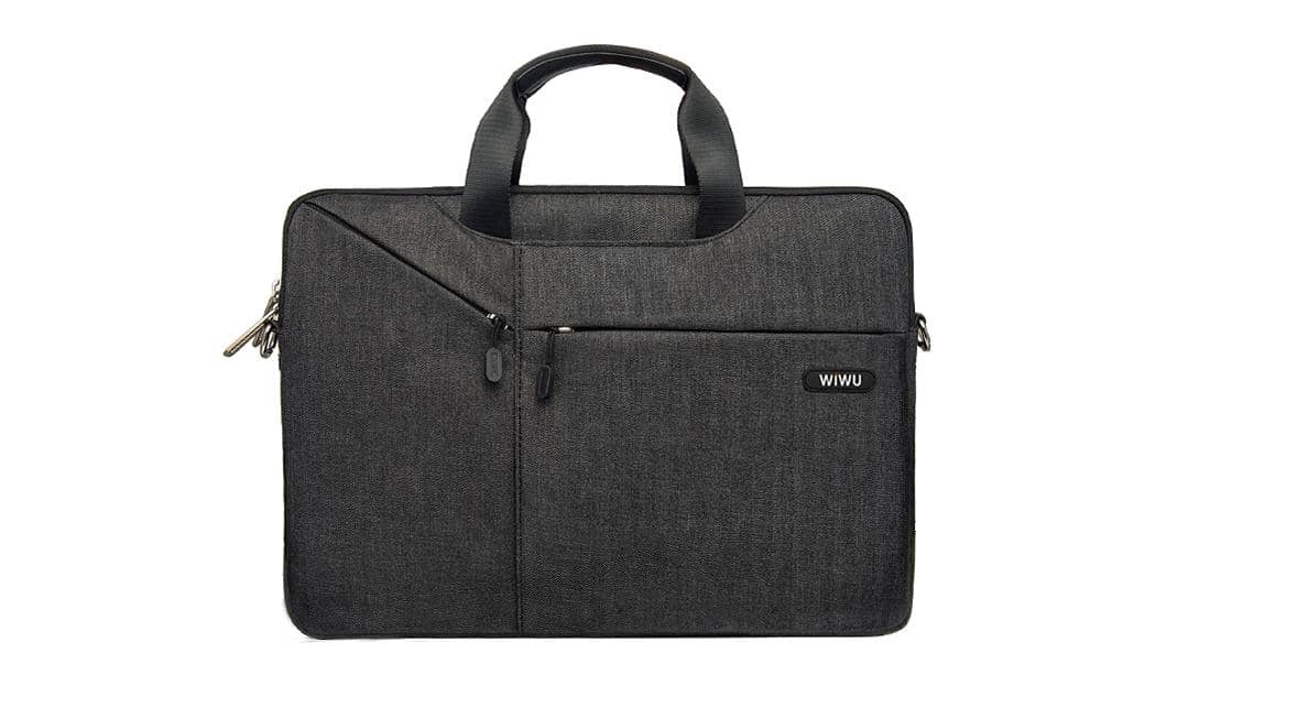 Cặp xách Laptop 15.6 inch WiWu Gent Business handbag màu đen 2