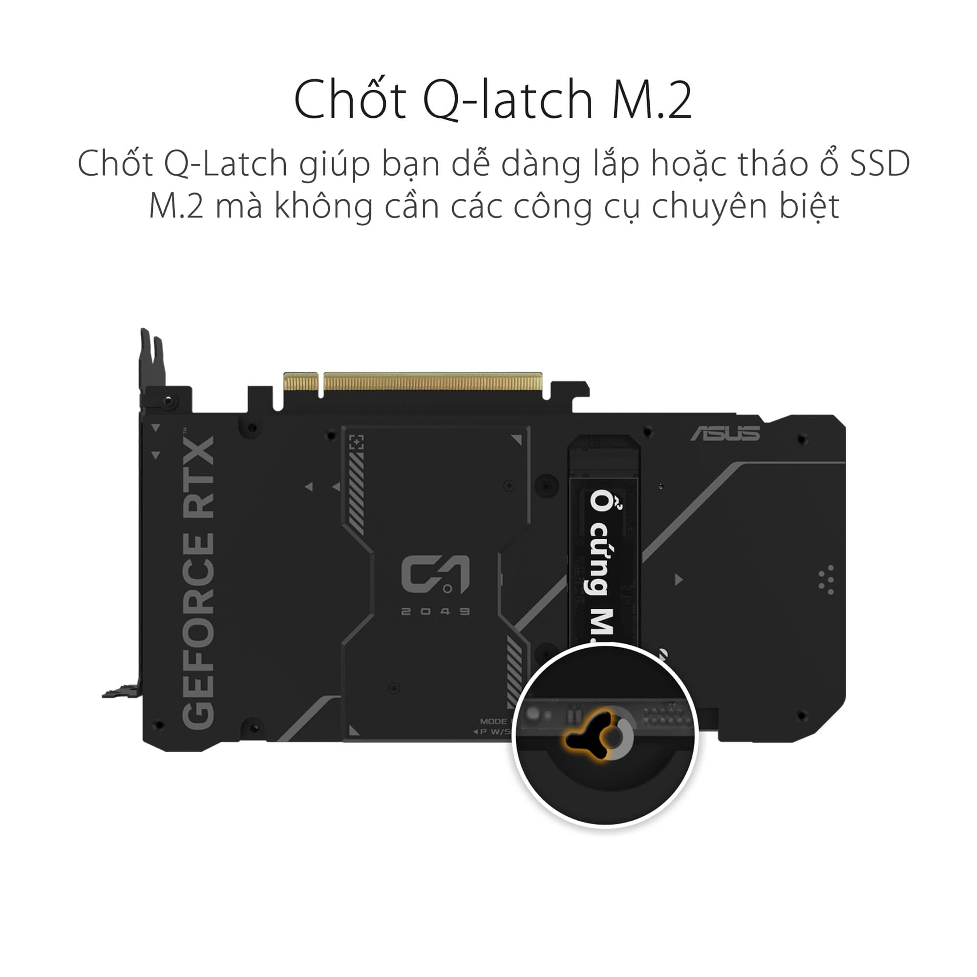 Card màn hình DUAL-RTX 4060 Ti-8G-SSD