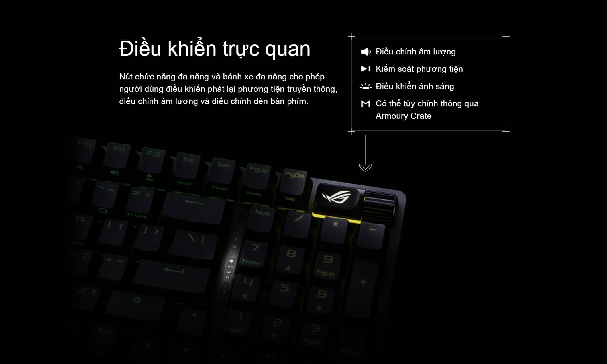 Bàn phím Gaming Asus ROG Strix Scope II 96 WL NX SM _ 90MP037B-BKUA00 10