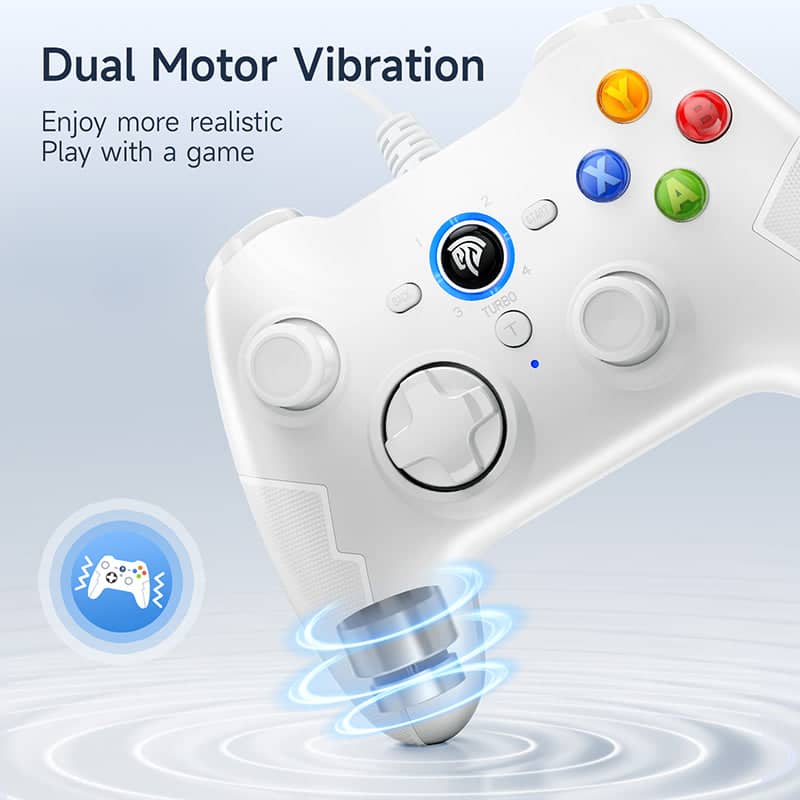 Tay cầm chơi game có dây EasySMX 9100 Pro Gaming 6