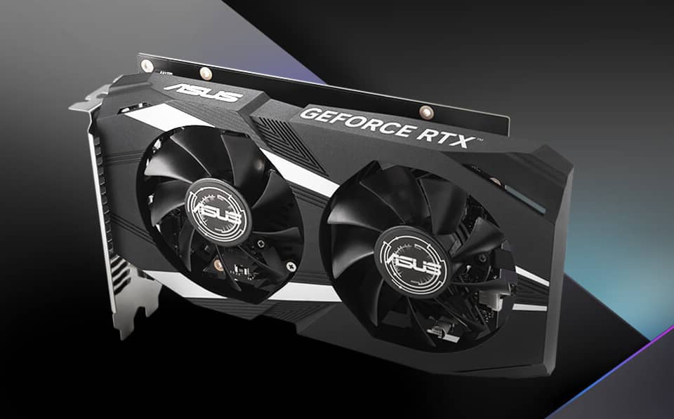 Card màn hình Asus DUAL-RTX 3050-6G